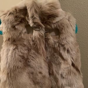 Kids fur vest. Super fashionable